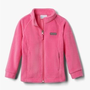 Columbia Vibrant Pink Fleece Outerwear